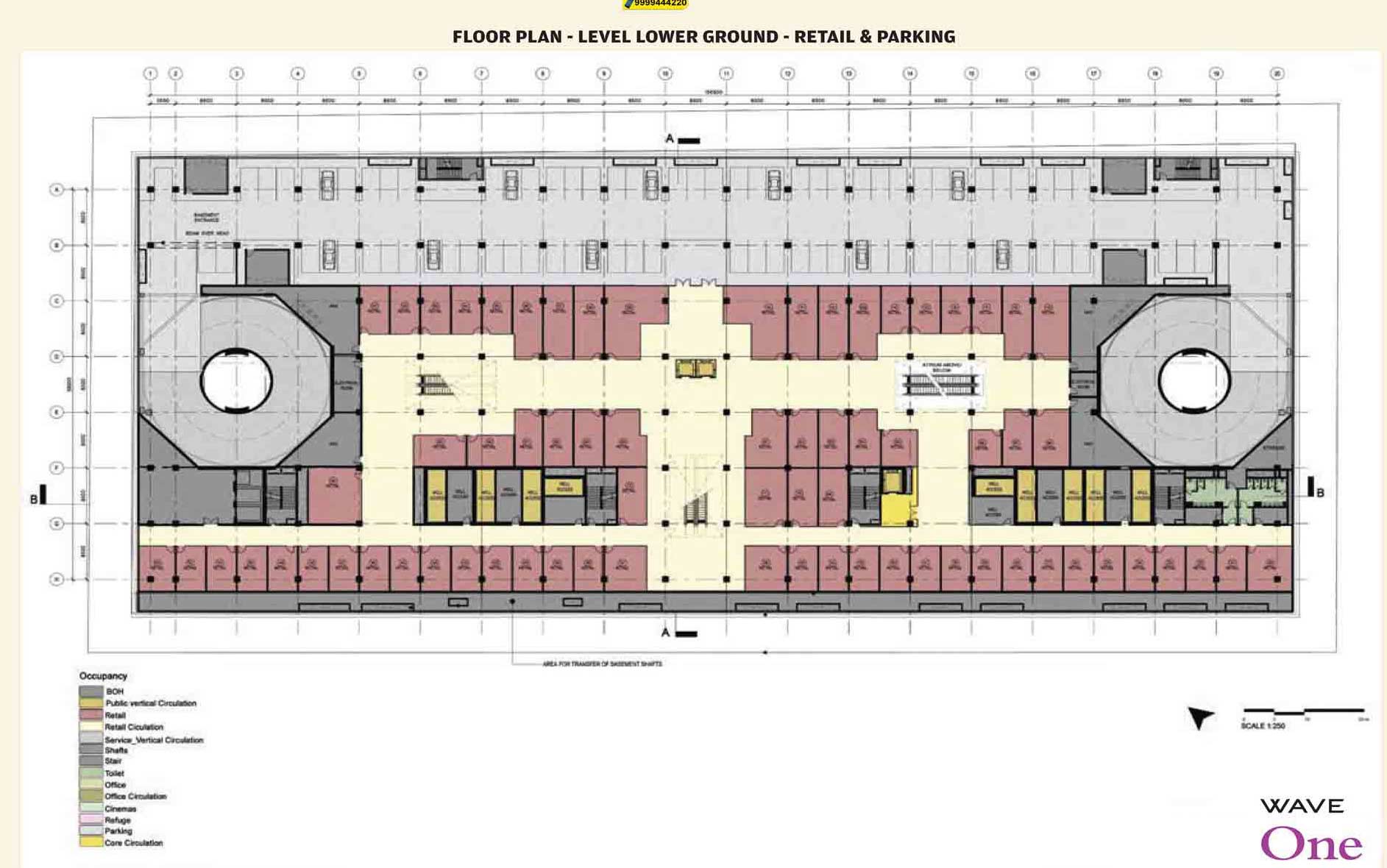 Wave One Floor Plan